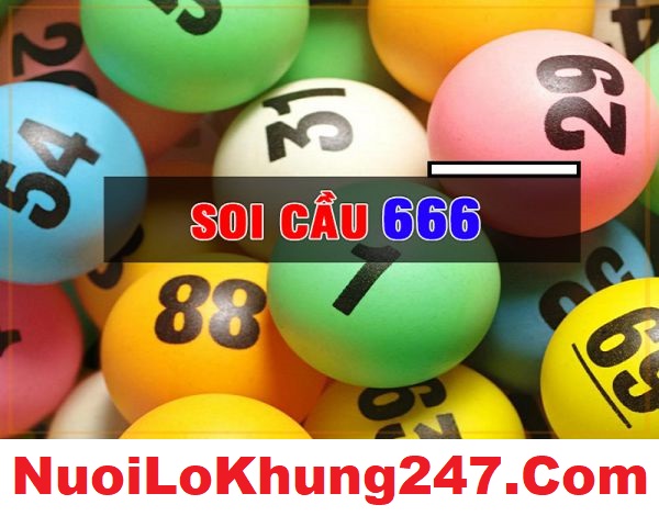 Soi cầu lô 666